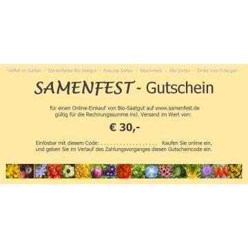 Gutschein 30€